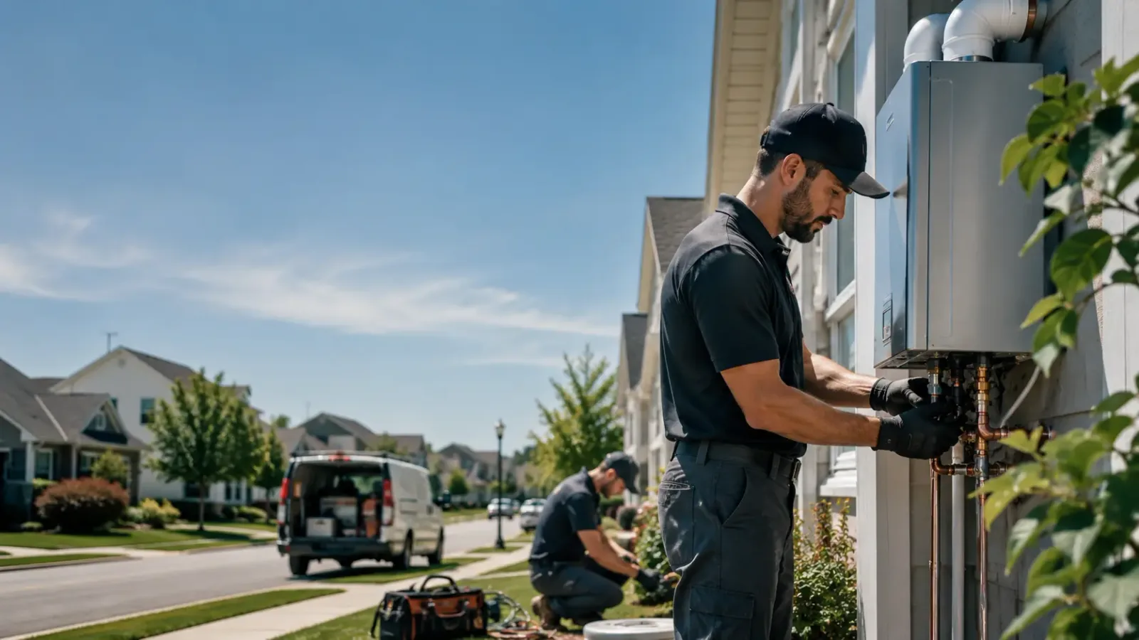 Tankless Water Heater Installation in Lodi, TX